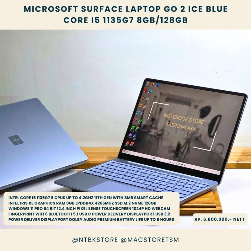 Intel Core I5 8gb Surface Laptop 128gb Jual Microsoft Surface