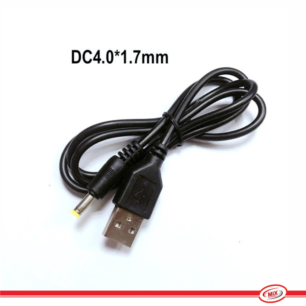 Jual DC Power Adapter Cable Kabel USB to DC4.0 1.7mm PSP Router Speaker ...