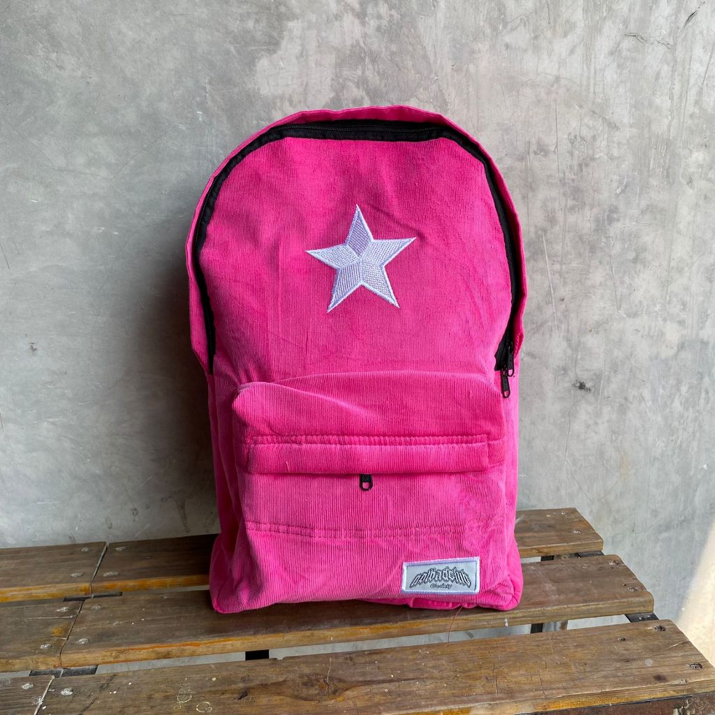 Jual Notbadclub Staroy Tas Ransel Backpack Corduroy Stars Shopee