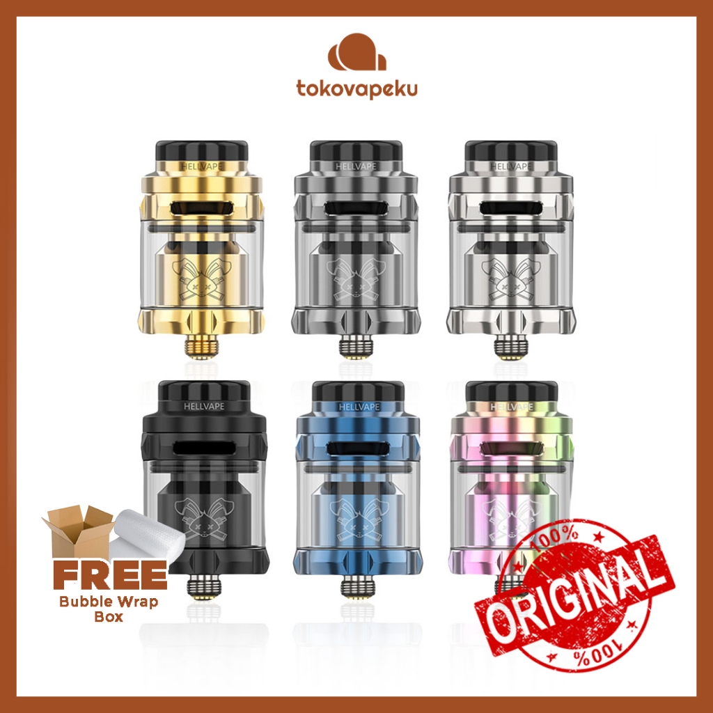 Jual DEAD RABBIT SOLO RTA DEAD RABBIT SOLO 24MM HELLVAPE | Shopee Indonesia