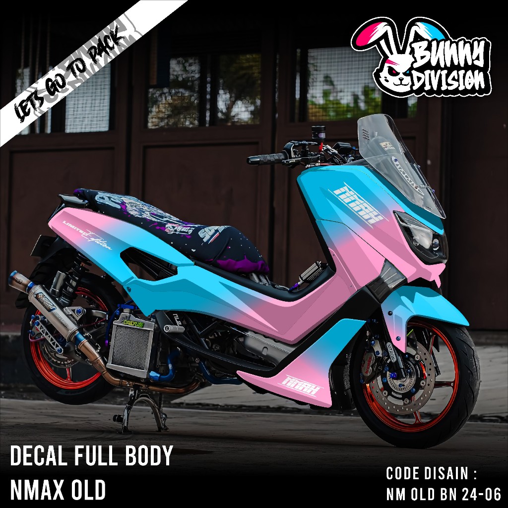 Jual (COD) Decal Sticker Yamaha Nmax Lama 2016 2017 2018 2019 Full