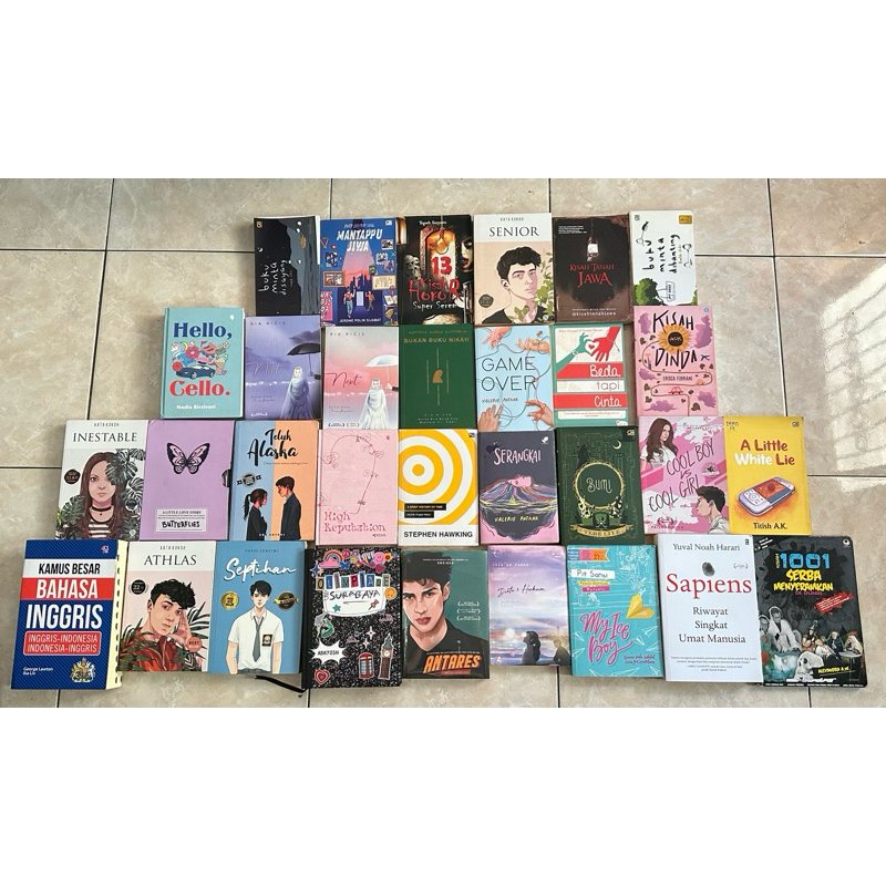 Jual PRELOVED NOVEL ORIGINAL | Shopee Indonesia