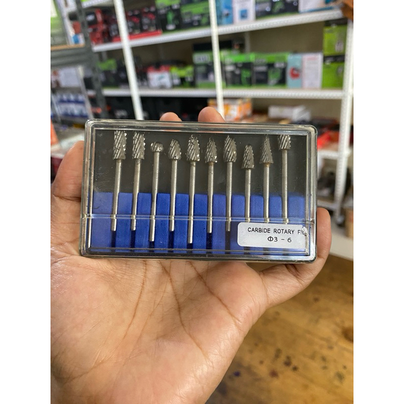 Jual Mata Bor Tuner Rotary Burr Tungsten Carbide Mini Grinder Drill ...