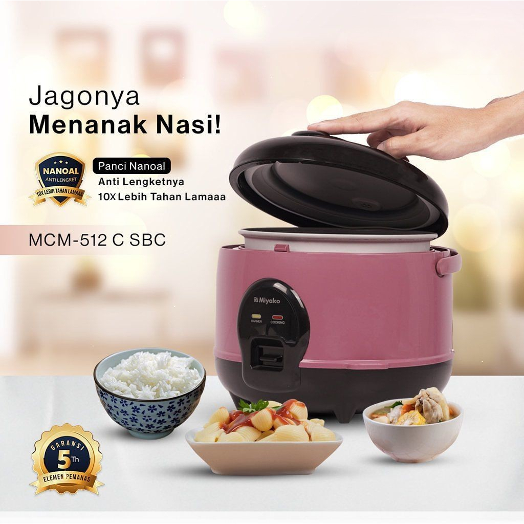 Jual Magicom 512c sbc miyako SM 1.2 ltr | Shopee Indonesia