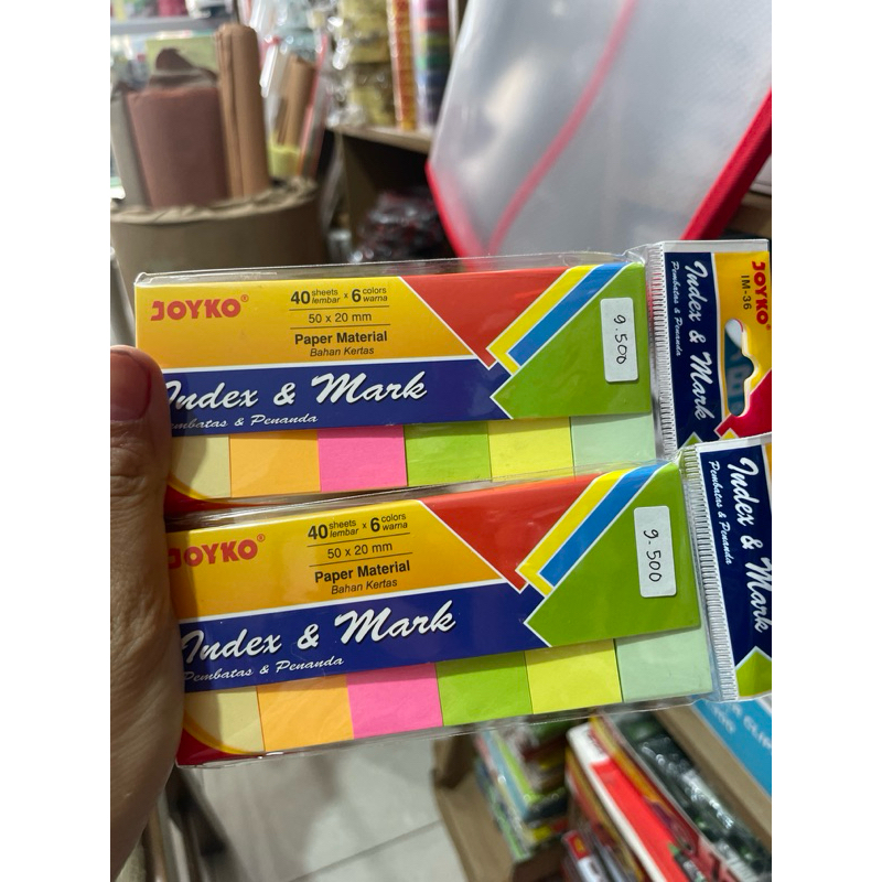 Jual Index & Penanda / Notes / sticky note Joyko | Shopee Indonesia