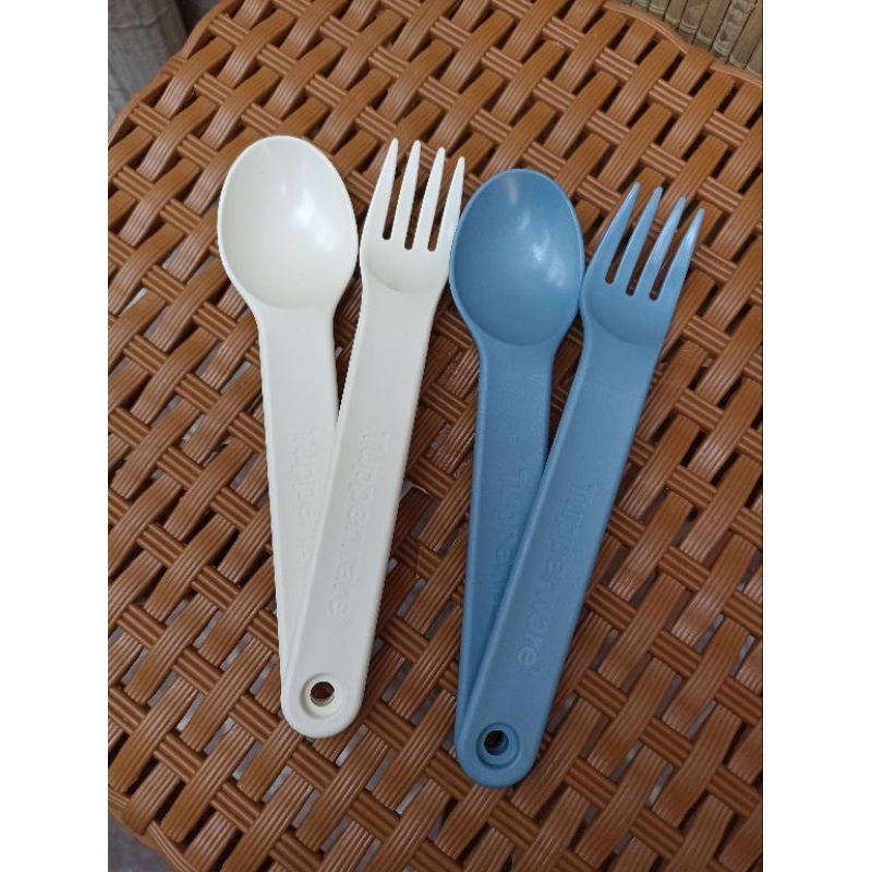 Jual Cutlery 1 pasang Tupperware / Sendok garpu | Shopee Indonesia