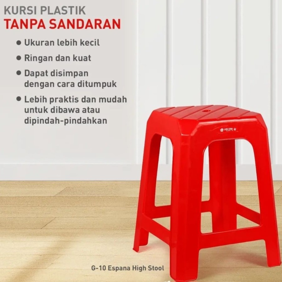 Jual Bangku Bakso Espana Kursi Baso G-10 Lion Star Bangku Tinggi Makan ...