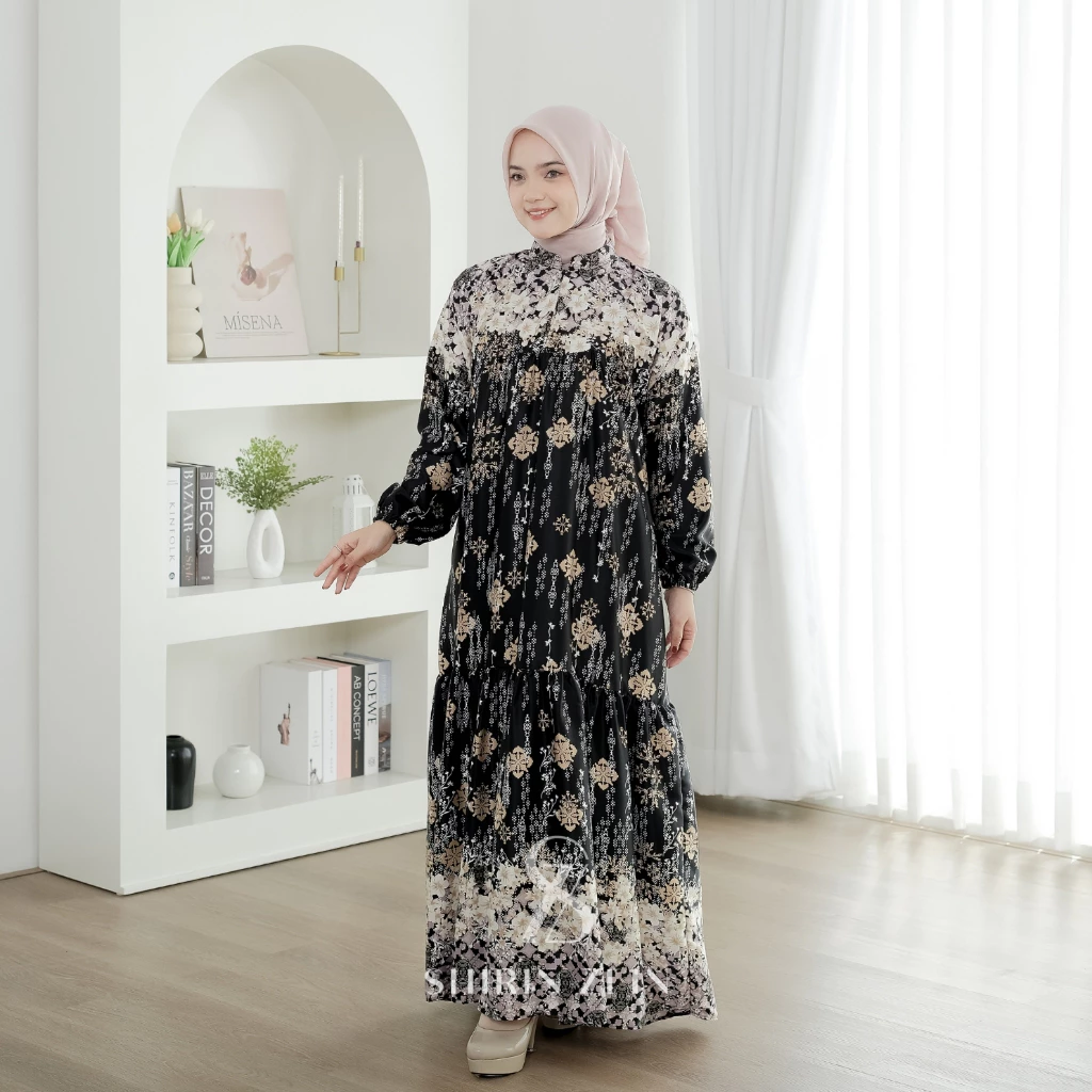 Gamis Shafira Dior Silk Premium