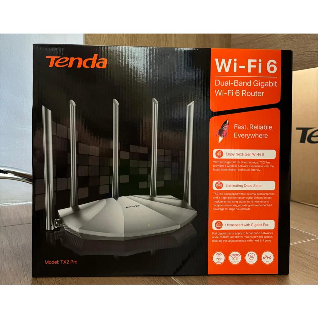 Jual Tenda TX2 Pro Wi-Fi 6 Dual-Band Gigabit Wi-Fi 6 Router | Shopee ...