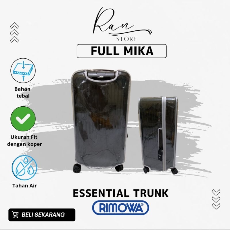 Jual SARUNG KOPER full mika merk Rimowa trunk tebal premium | Shopee ...