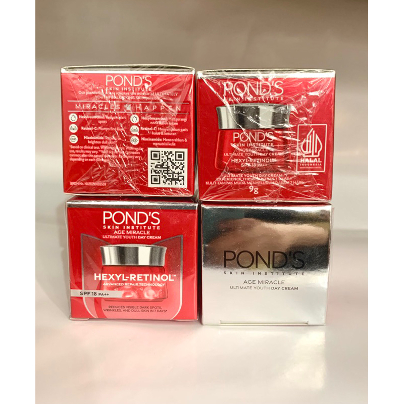 Jual Pond’s Age Miracle Hexyl-Retinol Merah Day Cream | Menyamarkan ...