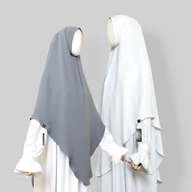 Tsurayya Khimar Jema Nonped Bahan Mazen Anti UV By Sultan Free Cadar Tali