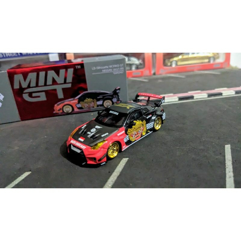 Jual Diecast.Mini GT LBWK Nissan Skyline GTR R35 Barong no 651 ...