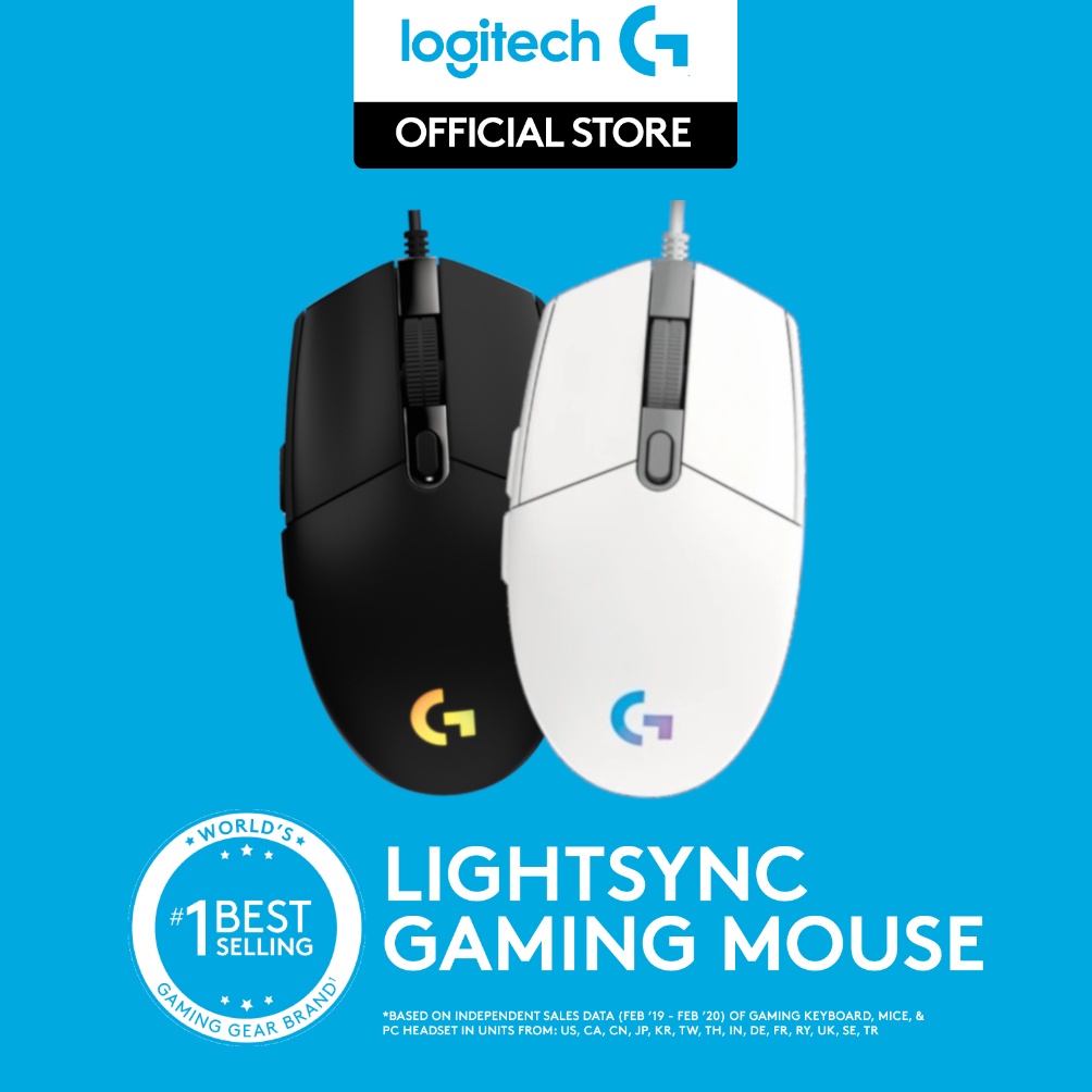 Jual Logitech G12 Mouse Gaming Wired RGB Lightsync with Macro m Z7L8 ...