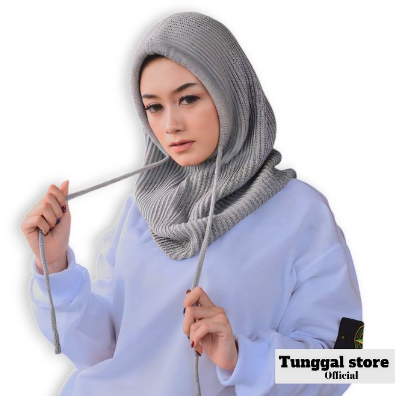 Jual hijab rajut Balaclava wanita variasi warna terbaru | Shopee Indonesia