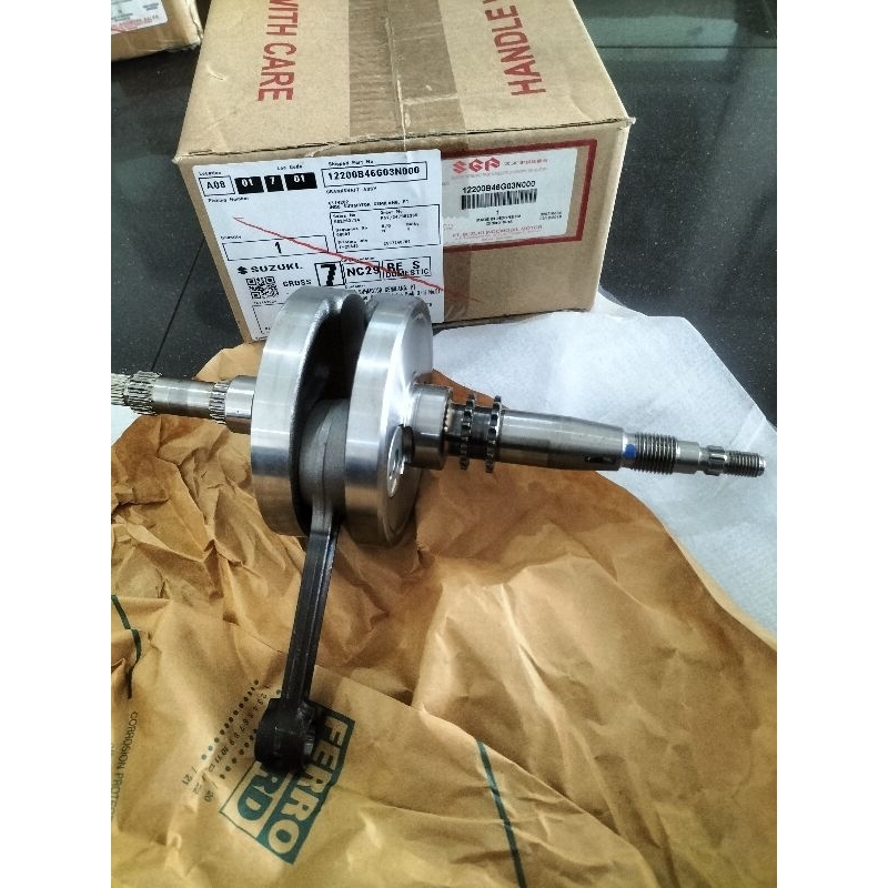 Jual Crank Shaft kruk as assy Suzuki spin Skywave Hayate SkyDrive ...