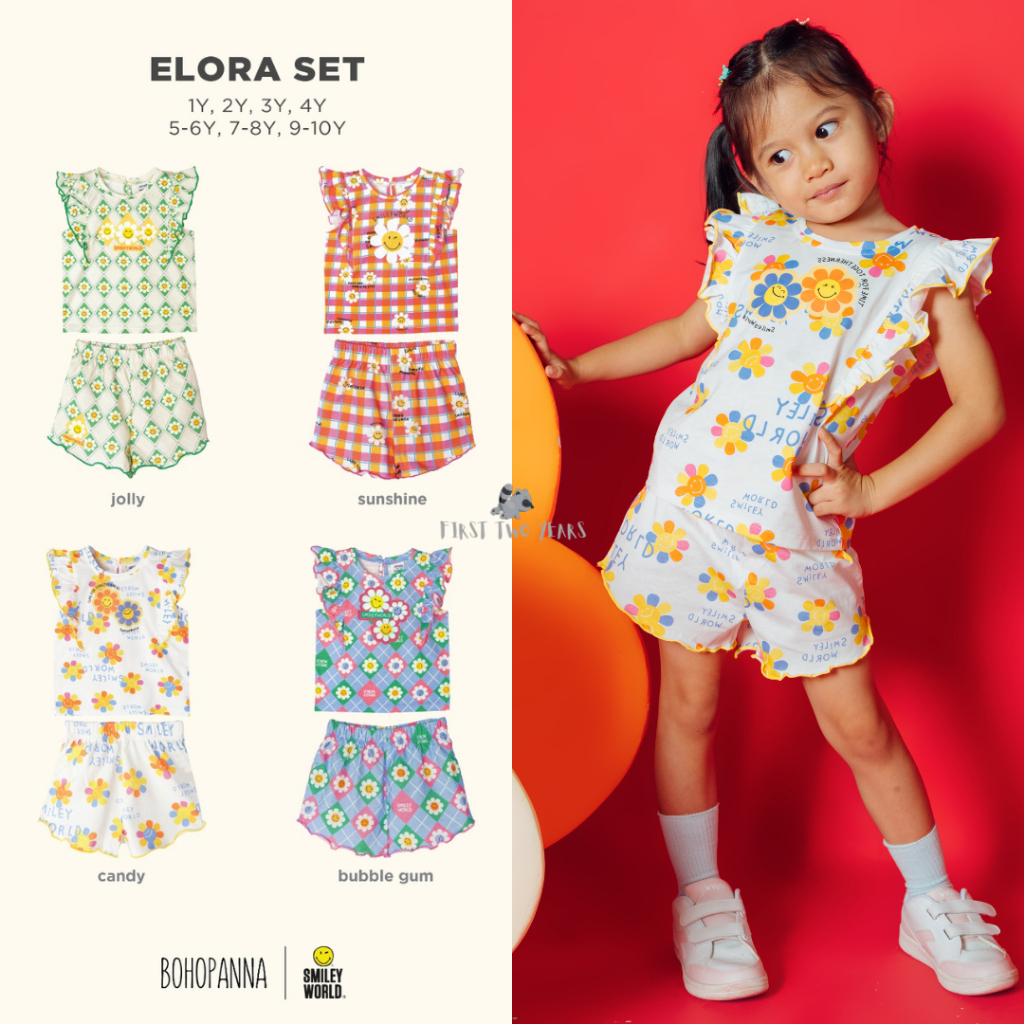 Jual Bohopanna - Elora Set / Setelan Anak Perempuan | Shopee Indonesia