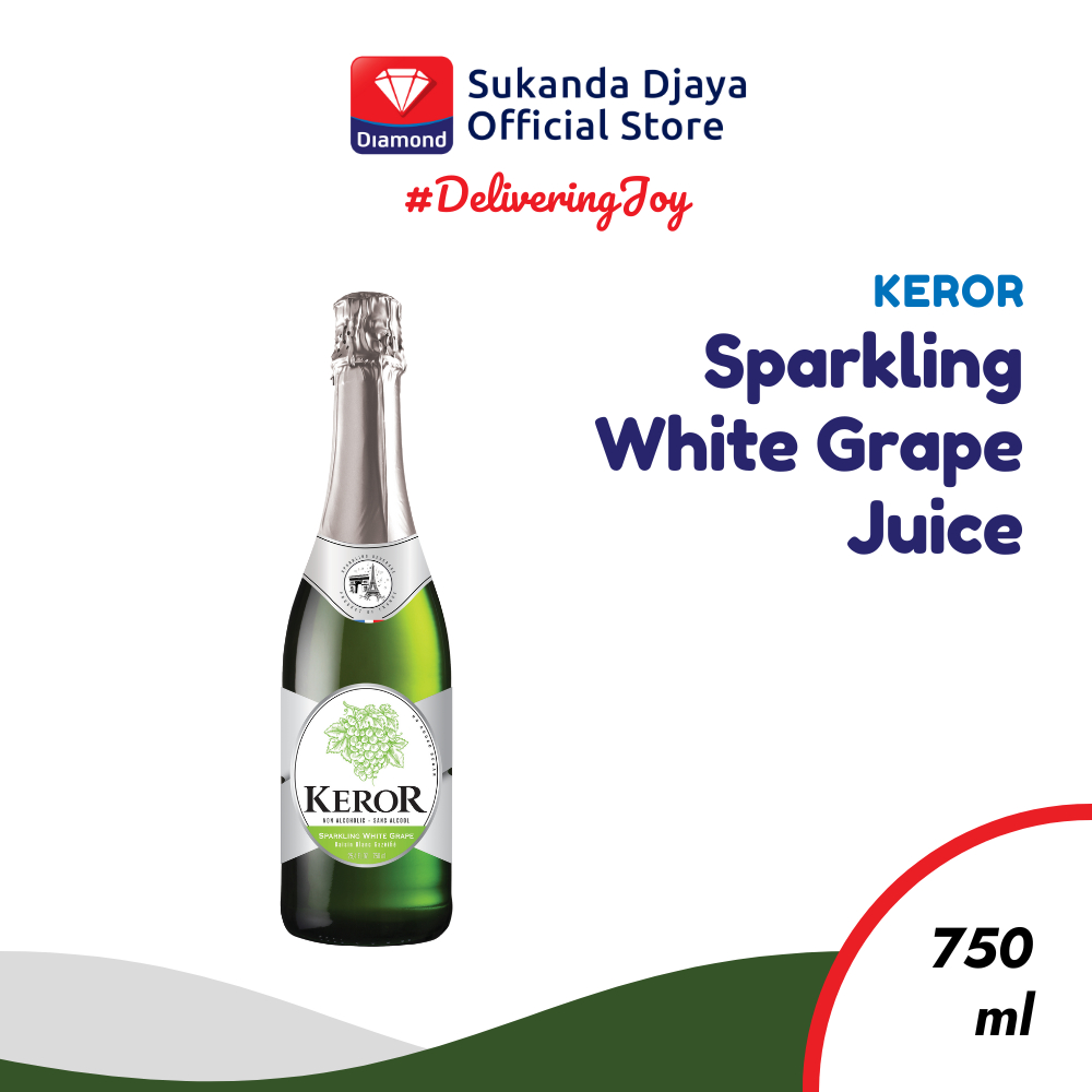 Jual Keror Sparkling White Grape Juice 750 Ml Shopee Indonesia
