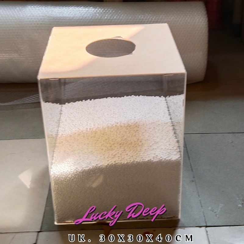 Jual lucky deep/ box undian 30*30*40cm | Shopee Indonesia