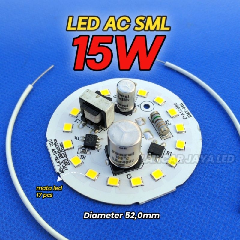 Jual PCB LED AC (MSL) 15 Watt ~Lancar Jaya Led~ | Shopee Indonesia