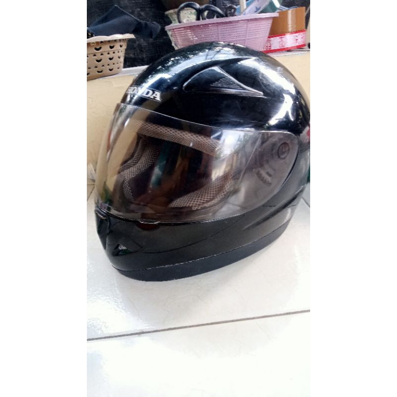 Jual Helm Full face Honda original second | Shopee Indonesia