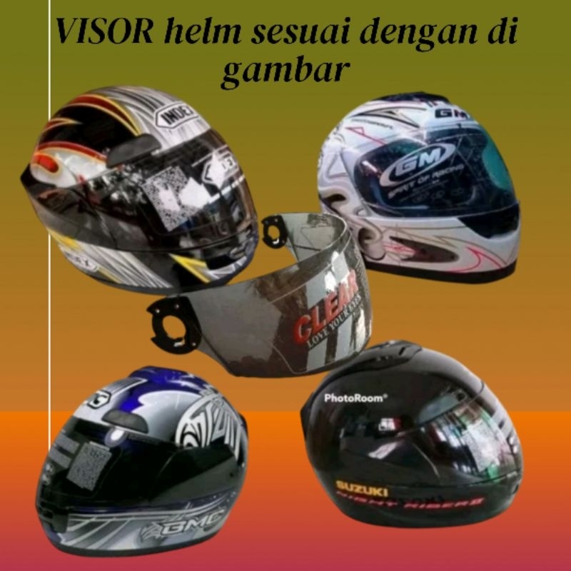 Jual kaca helm visor helm BMC jezz / gm cruiser / index / Suzuki night ...