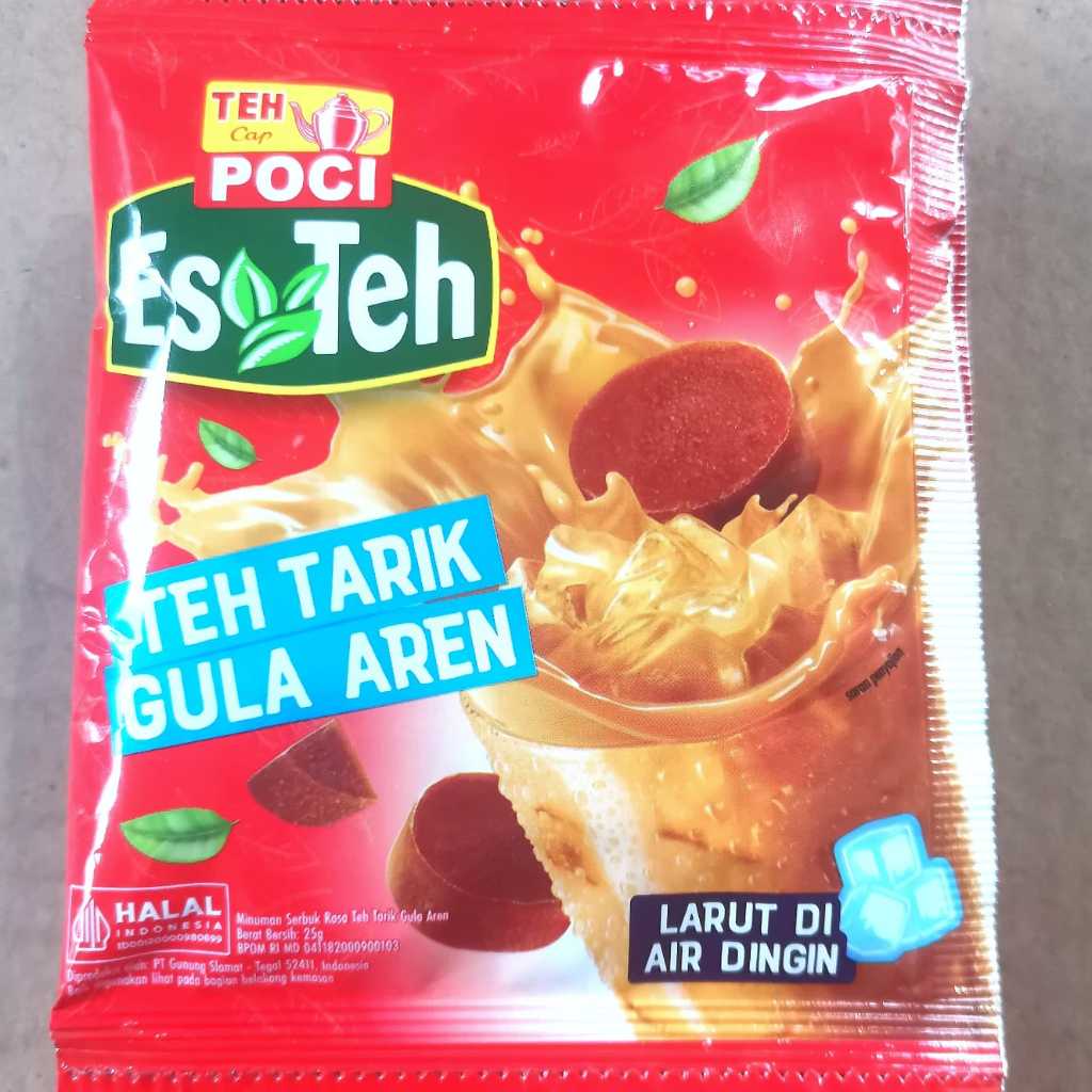 Jual teh poci teh tarik gula aren RENCENG 10 pcs | Shopee Indonesia