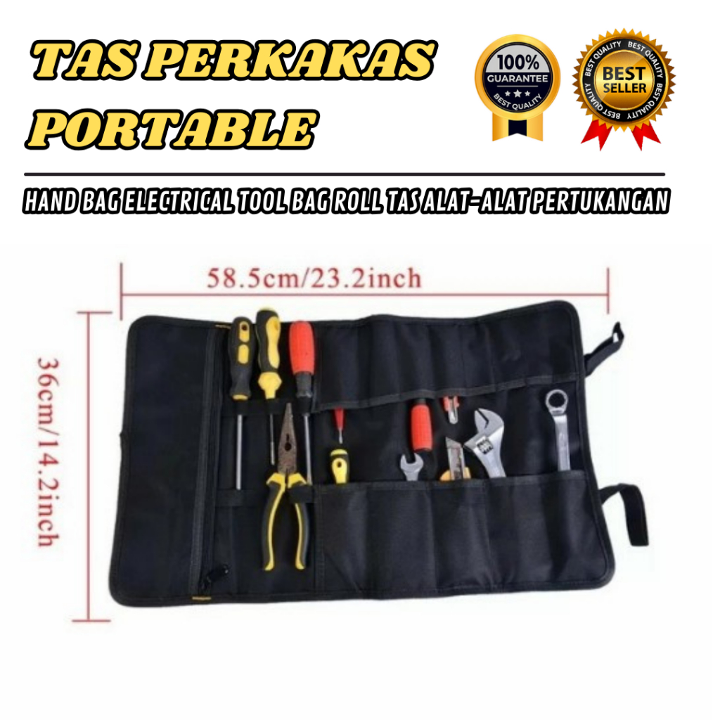 Jual Tas Peralatan Kantong Roll Bag Bengkel Mekanik Montir Teknisi ...