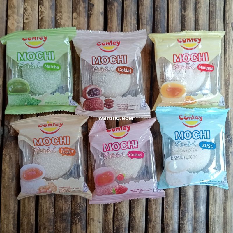 Jual PROMO BUNDLING - MOCHI CONLEY ISI 6 SACHET MIX RASA | Shopee Indonesia