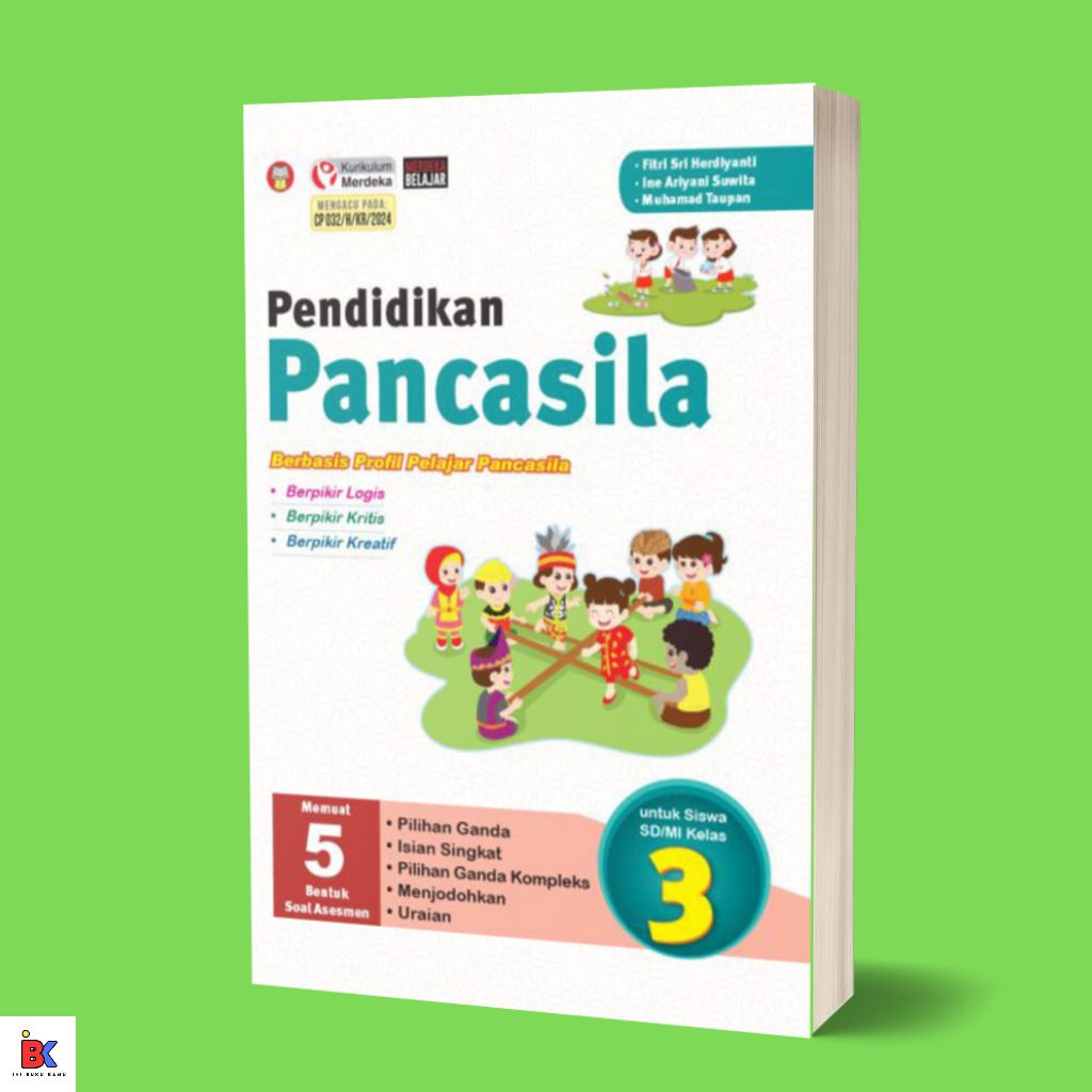 Jual Buku Pendidikan Pancasila SD/MI Kelas 3 Kurikulum Merdeka | Shopee ...