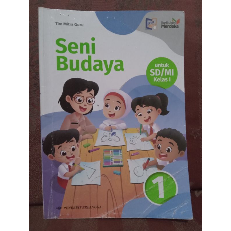 Jual Seni Budaya Kelas 1 SD Kurikulum Merdeka | Shopee Indonesia