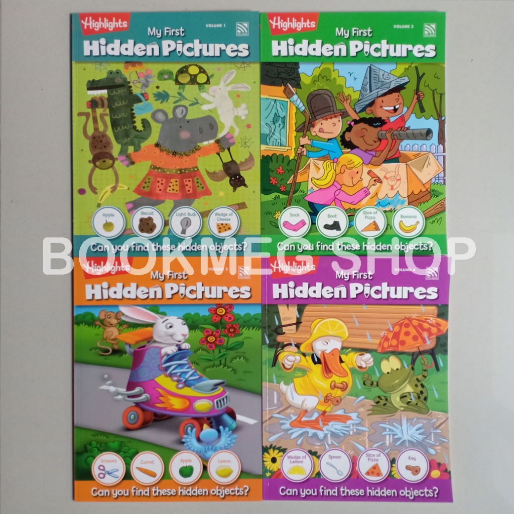 Jual BUKU HIGHLIGHTS MY FIRST HIDDEN PICTURES (PILIHAN PER BUKU ...