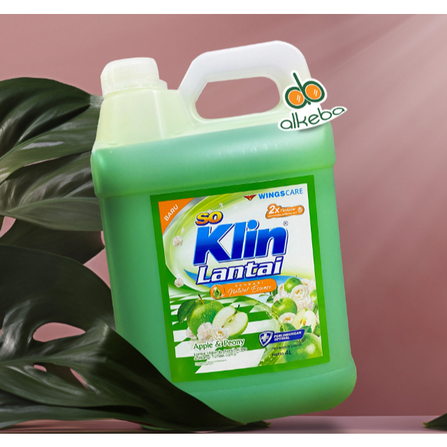 Jual So Klin Pembersih Lantai 4 Liter / So Klin Floor Cleaner 4 Liter ...
