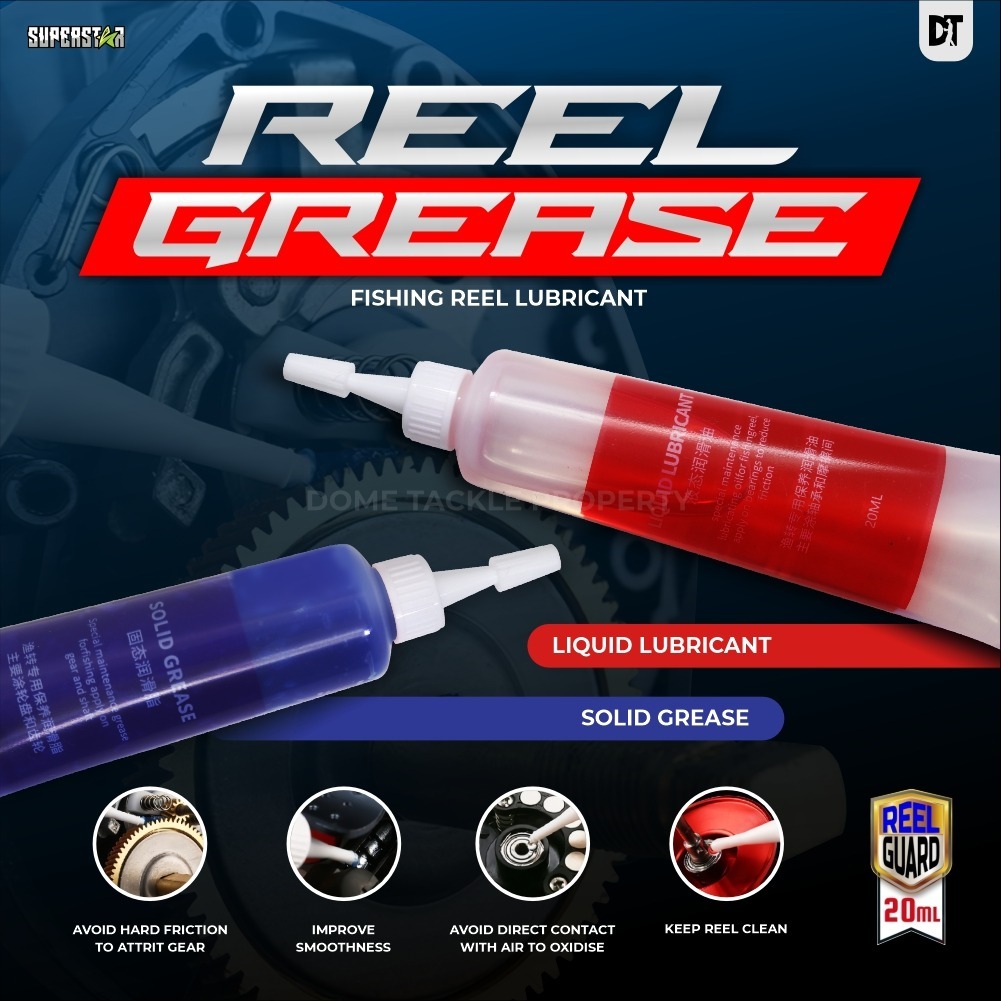 Jual Grease Oil Reel Lube Relix Paste Minyak Pelumas Reel Pancing 20 gr ...
