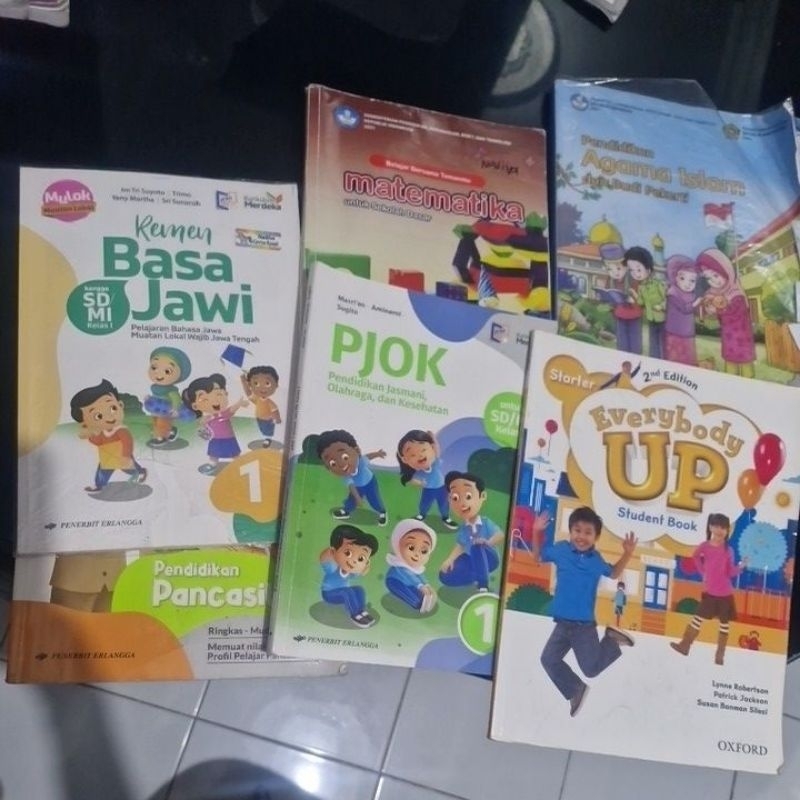 Jual buku bekas original kurmer (kurikulum merdeka) dan oxford kelas 1 ...
