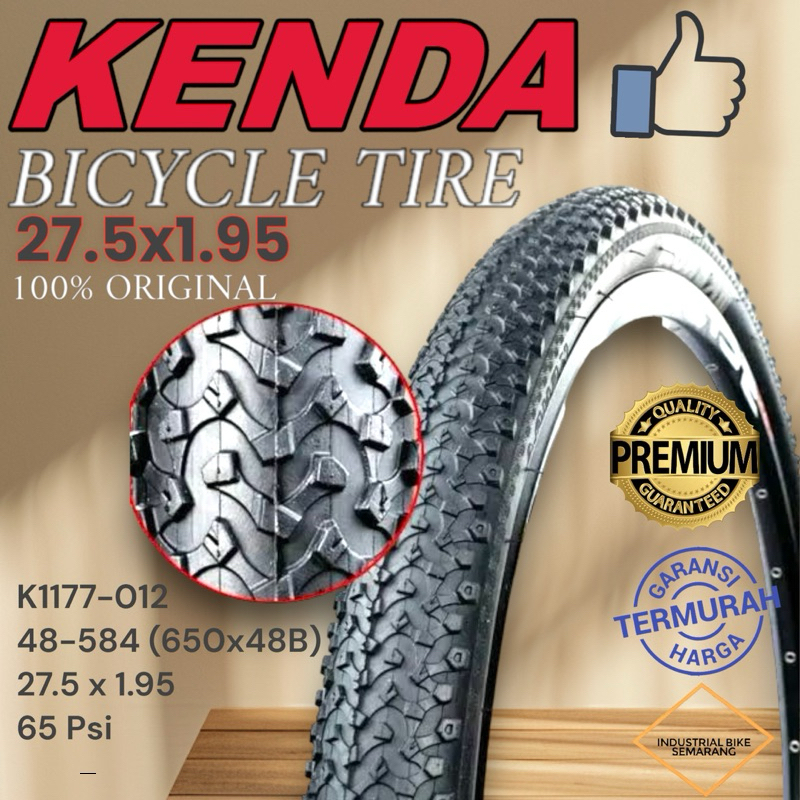 BL K1177 Ban Luar KENDA ukuran size X Tire Nylon  Wire wired sepeda mtb federal gunung xc mountain bike tire
