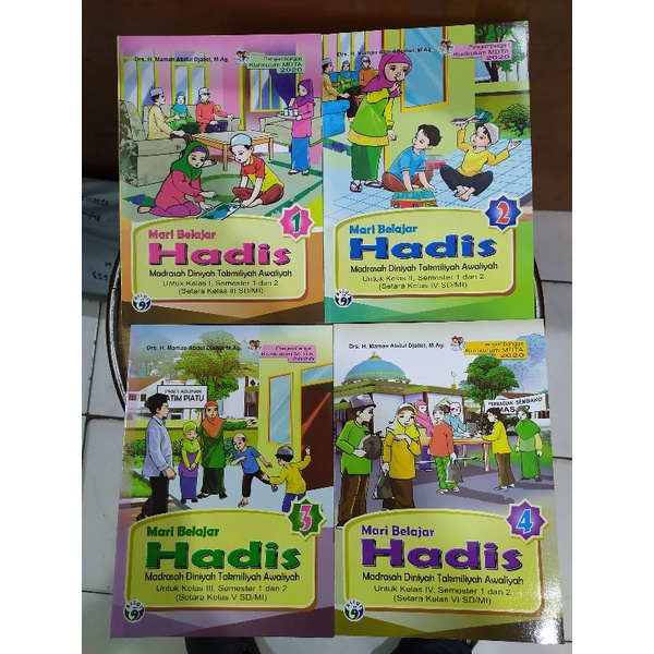 Jual Buku MDTA Mari Belajar Hadis Kelas 1,2,3,4 Kurikulum MDTA 2020 ...