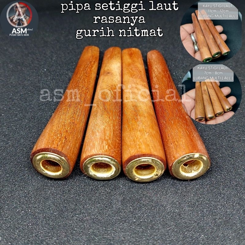 Jual PIPA RO K OK SEDOTAN DARI KAYU SETIGGI LAUT PANJANG 7cm-12cm ...