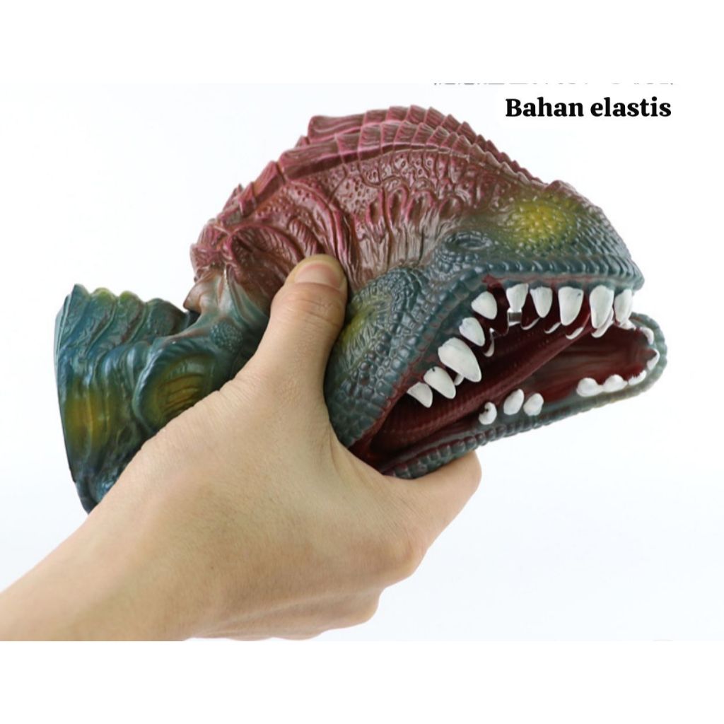 Jual MAINAN EDUKASI DINOSAURUS BONEKA TANGAN DINOSAURUS BATTLE PUPPET ...