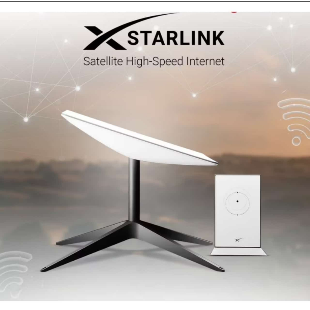 Jual STARLINK Standard Internet Kit Satellite Antenna WiFi Router Kit 