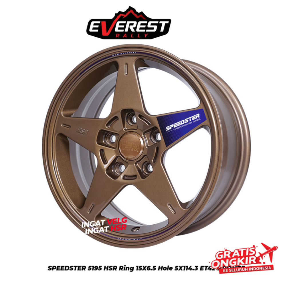 Jual VELG RACING HSR SPEEDSTER R15 BAUT 5X114 COCOK UNTUK MOBIL ERTIGA ...
