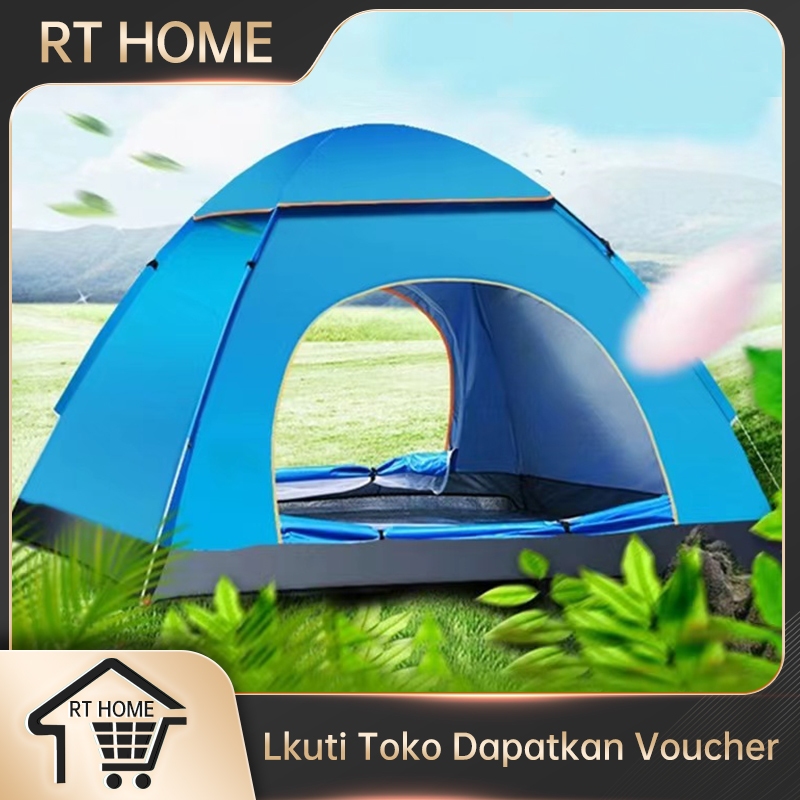 Jual Nome Tenda Camping Kapasitas 1 4 Orang Tenda Otomatis Outdoor And Indoor Tenda Gunung 0682