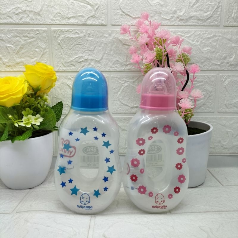 Jual Bunny Botol Dot Reguler Berbentuk Donat Nininano BPA Free 250Ml ...