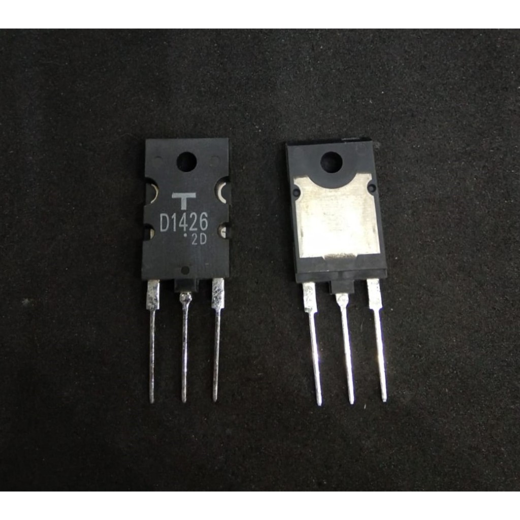 Jual Transistor D1426 Silicon NPN 1500V 3.5A 80W utk Horizontal ...