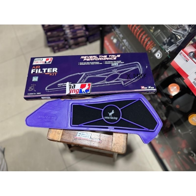 Jual air filter uma racing xmax 250cc filter udara xmax uma racing ...