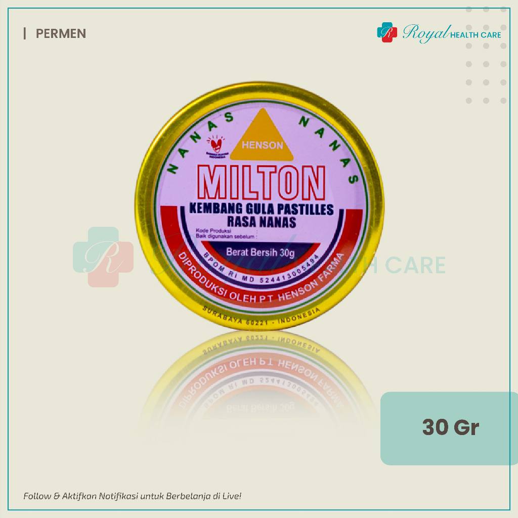 Jual MILTON PASTILLES Candy 30gr Permen Penyegar Nafas | Shopee Indonesia