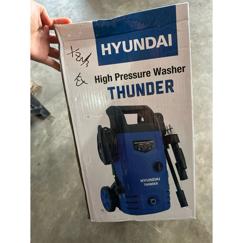 Jual Doorsmeer listrik/High pressure washer thunder hyundai | Shopee ...