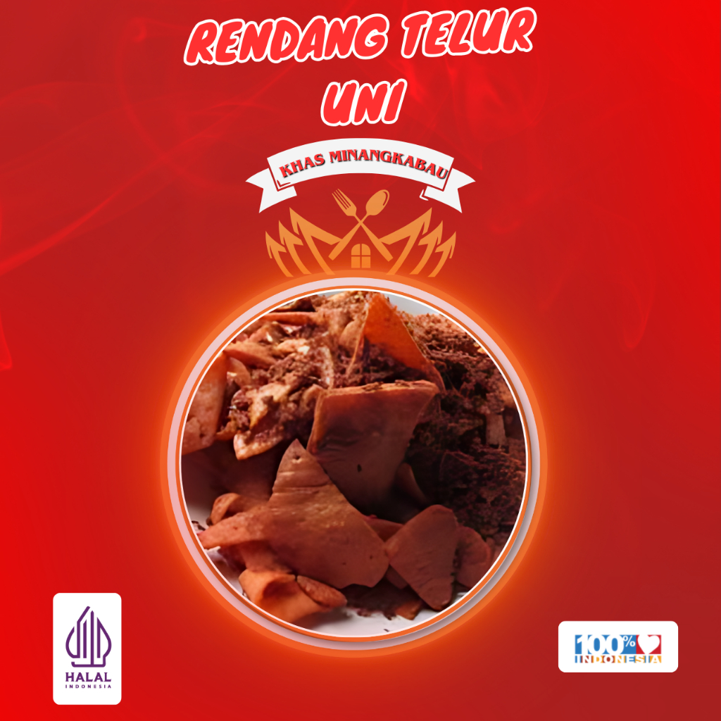 Jual Rendang Telur Crunchy Uni 100 Gr Khas Padang / Randang Talua Kriuk ...
