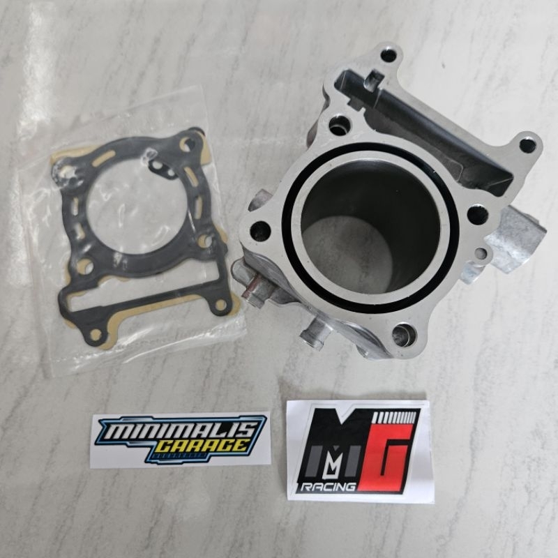 Jual Blok Bore Up Vario160 Pcx160 Adv160 Block Only 62mm 63mm 185cc MG ...