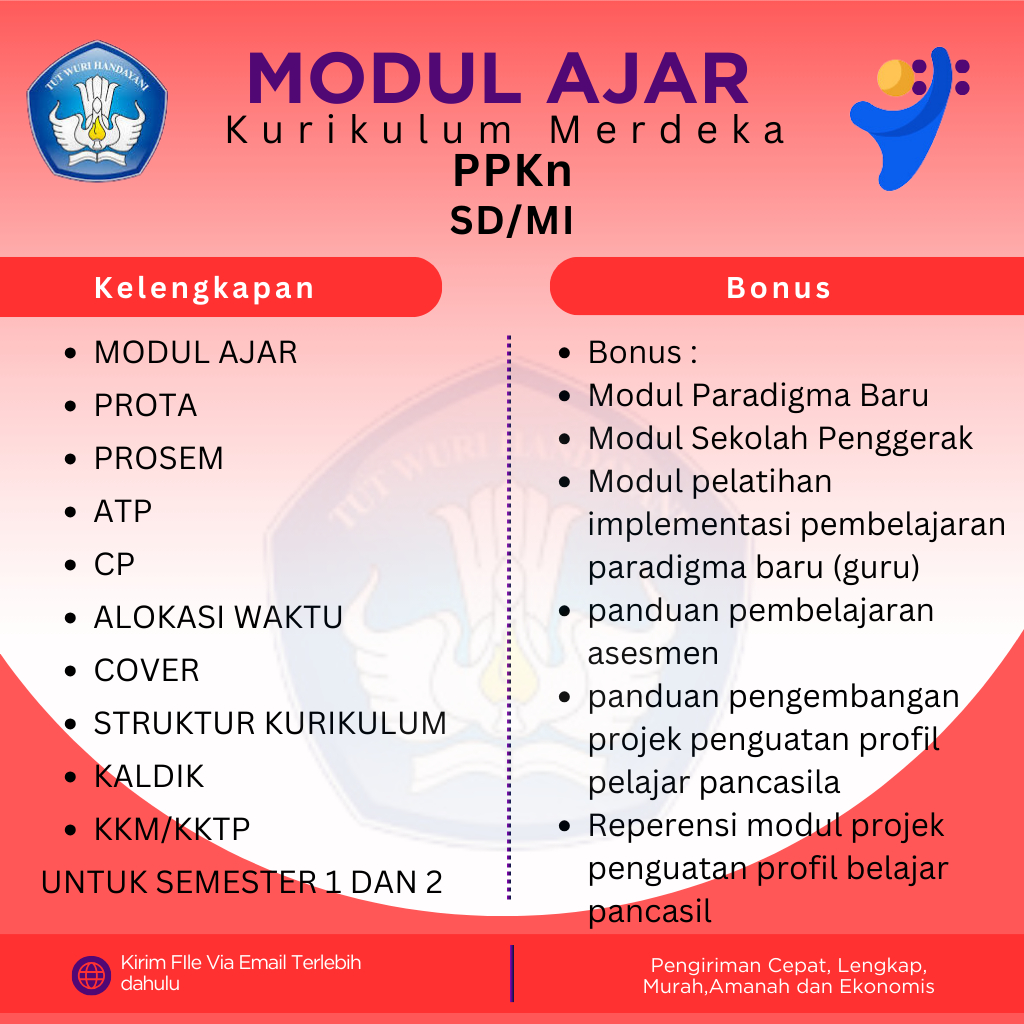 Jual RPP Merdeka PPKn SD/MI Kurikulum Merdeka | Shopee Indonesia